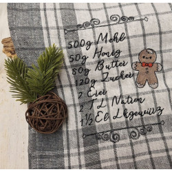 ADVENTSKALENDER 23. Dezember - Stickserie - Lebkuchenrezept